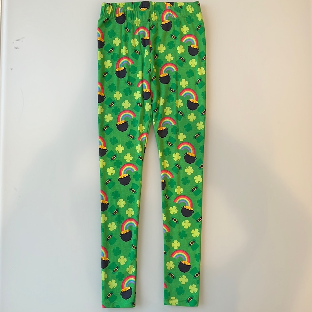 Gymboree St. Patrick's Day Leggings NWOT